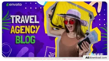 Travel Agency Blog Openers template preview