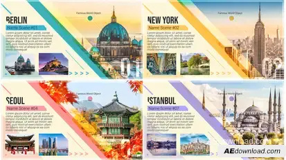 Travel Guide Promo Openers template preview