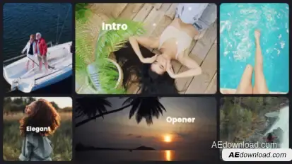 Travel Memories Opener Openers template preview