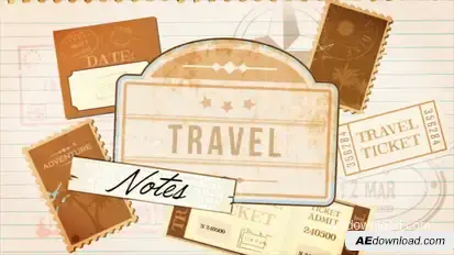 Travel Notes Openers template preview