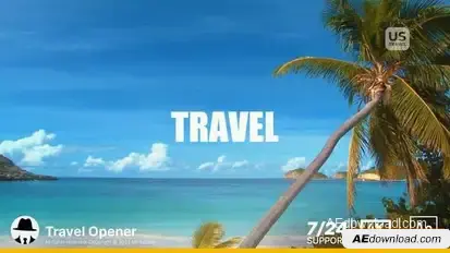 Travel Opener Openers template preview
