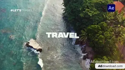 Travel Opener Intro Openers template preview
