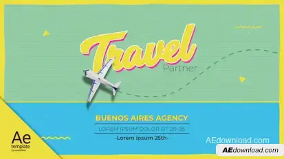 Travel Partner Product Promo template preview