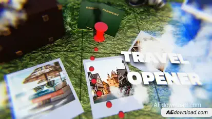 Travel Photo Opener Openers template preview