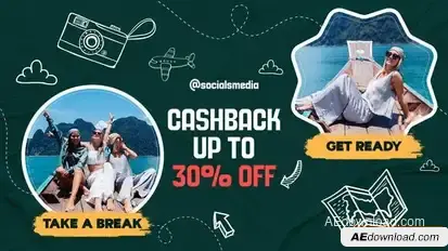 Travel Slider Promo Openers template preview