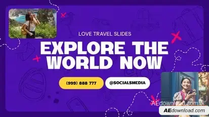 Travel Slider Promo Openers template preview