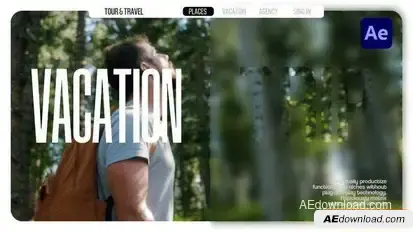 Travel Story & Agency Promo Opener Openers template preview