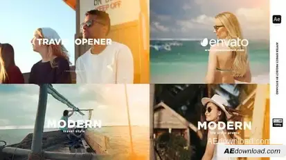 Travel Summer Opener Openers template preview