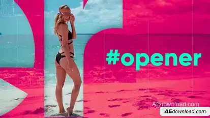 Travel Vlog Opener Openers template preview