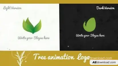 Tree Logo Logo Stings template preview