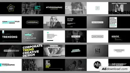 Trending Titles Titles template preview