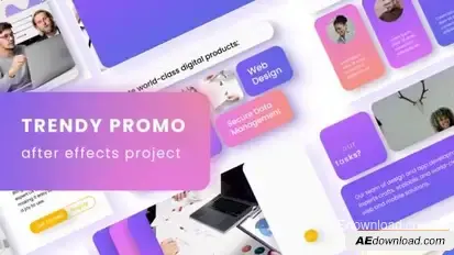 Trendy Business Promo Openers template preview