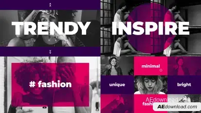 Trendy Dynamic Intro Openers template preview