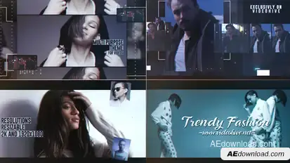 Trendy Fashion broadcast-packages template preview