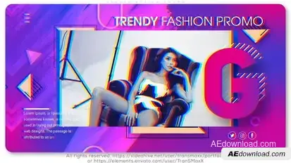 Trendy Fashion Slides Openers template preview