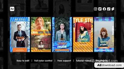 Trendy Instagram Reels Product Promo template preview