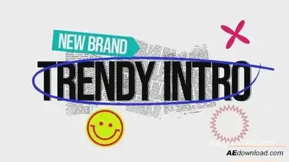 Trendy Intro Openers template preview