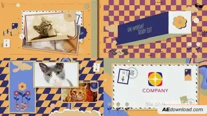 Trendy Retro Intro Openers template preview