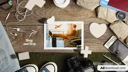 Trip - Travel Kit - Slideshow and Logo Video Displays template preview
