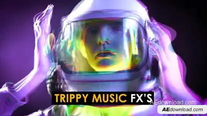 Trippy Music Effects | After Effects Elements template preview