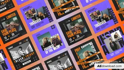 True Fashion Streetwear Instagram Posts Product Promo template preview