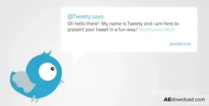 Tweety Openers template preview