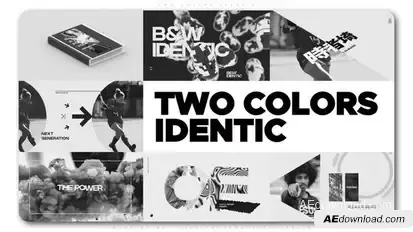 Two Colors Identic Openers template preview