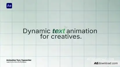 Typewriter Titles template preview