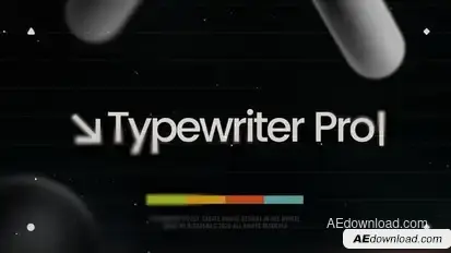 Typewriter Pro Titles template preview