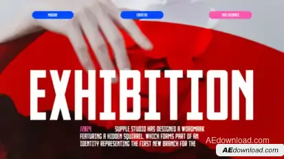 Typographic Urban Intro Openers template preview