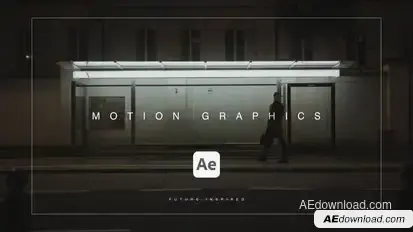 Typography // AE Titles template preview