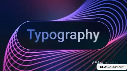 Typography Animation Openers template preview