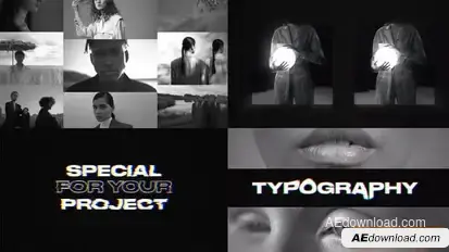 Typography Intro | AE Openers template preview