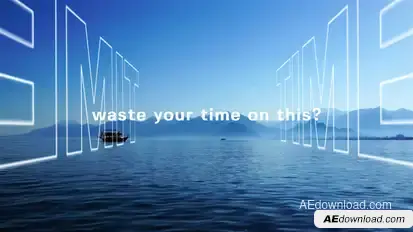 Typography Intro Slideshow Video Displays template preview