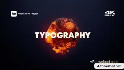 Typography Opener 2.0 Openers template preview