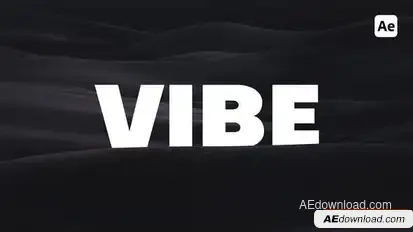 Typography Opener Openers template preview