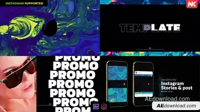 Typography Promo Product Promo template preview