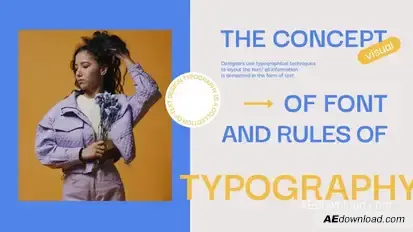 Typography Promo Openers template preview