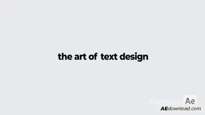 Typography Set Of Modern Titles Titles template preview