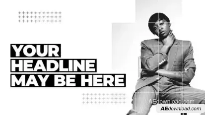 Typography Slides | After Effects Titles template preview