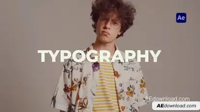 Typography Slideshow Opener Openers template preview