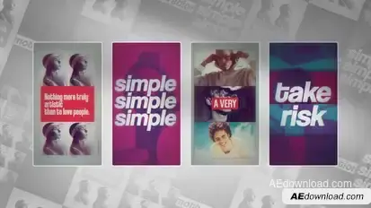 Vertical Typography Reels Product Promo template preview