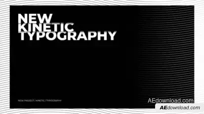 Typography Titles 2.0 | After Effects Titles template preview