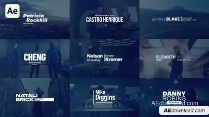 Typography Titles Titles template preview