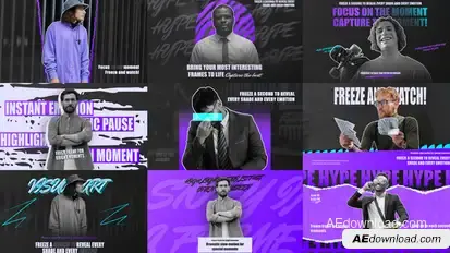 Ultimate Freeze Frame Collection Openers template preview