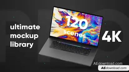 Ultimate Mockup Library 4K Product Promo template preview
