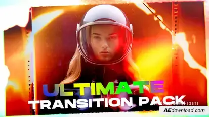 Ultimate Paper Analog Film Transitions Pack | After Effects Elements template preview