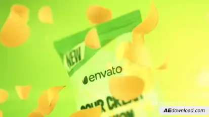 Ultimate Snacks Commercial Product Promo template preview