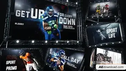 Ultimate Sports Promo Openers template preview