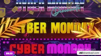 UltraWide Cyber Monday Pack Product Promo template preview
